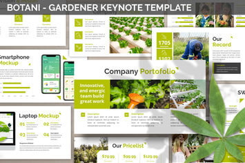 Botani - Gardener Keynote Template