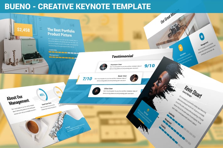 Bueno - Creative Keynote Template