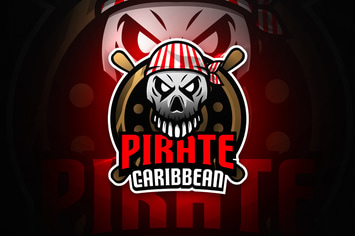 Pirate Caribbean - Mascot & Esport Logo