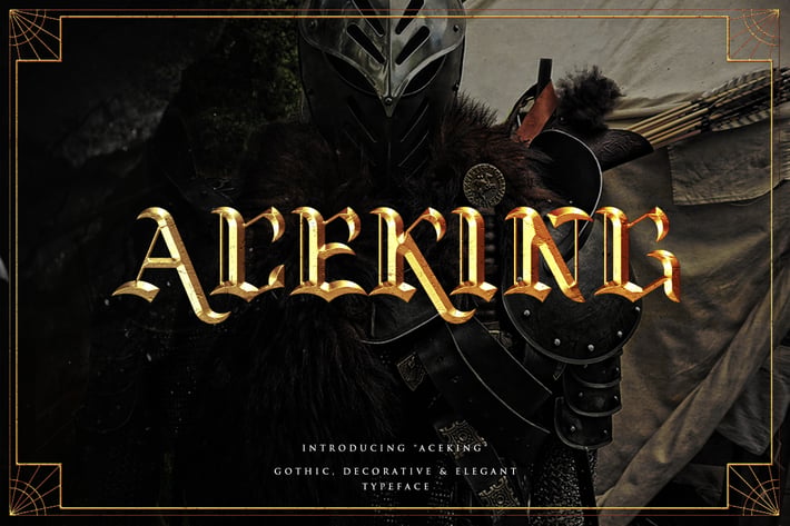Aceking - Vintage Blackletter Gothic