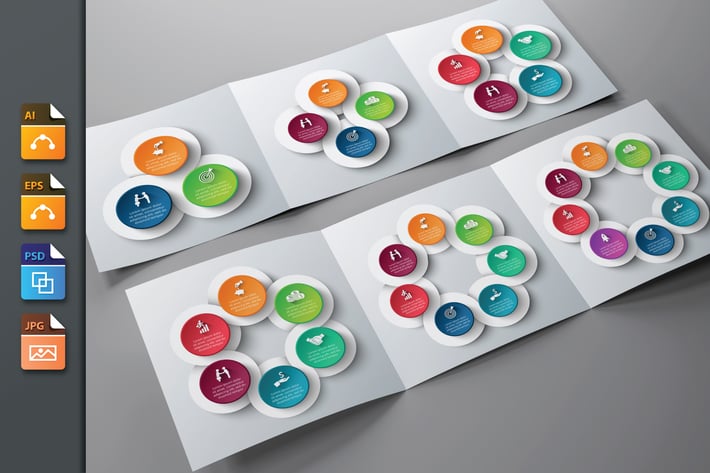 Infographics template set v.9