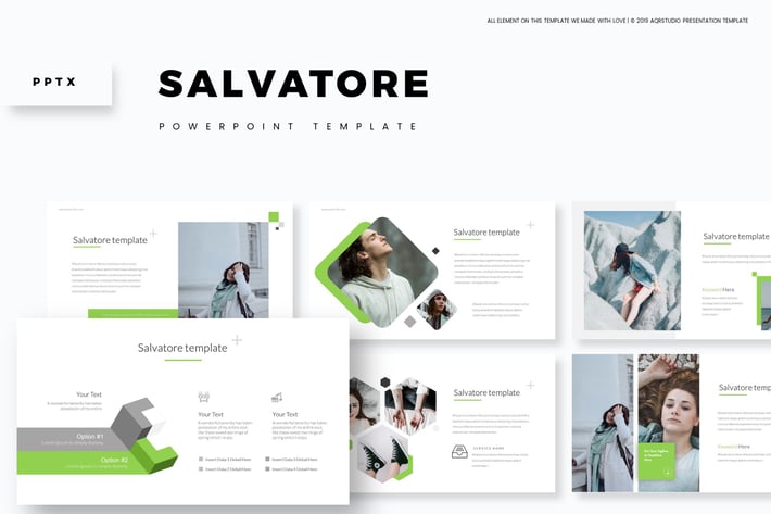 Salvatore - Powerpoint Template