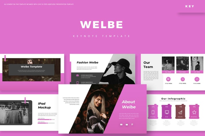 Welbe - Keynote Template