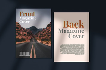YDM Minimalist Vertical Magazine Template