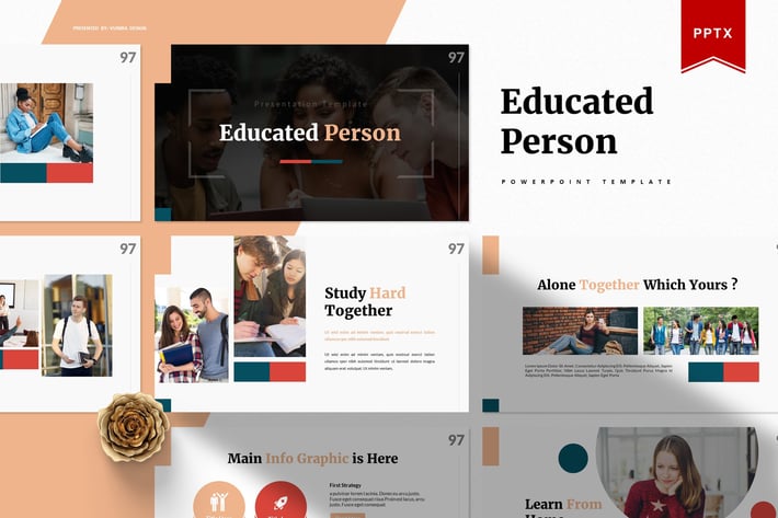 Educated Person | Powerpoint Template