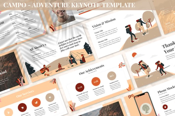 Campo - Adventure Keynote Template
