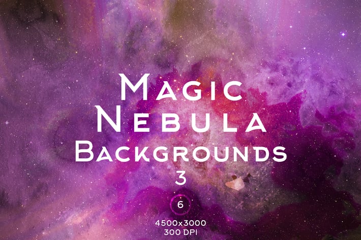 Magic Nebula Backgrounds 3