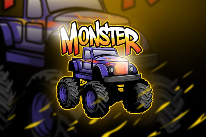 monster - Mascot & Esport Logo