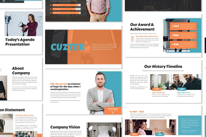 Cuzter - Business Template Prensentation