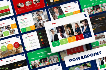 College - Powerpoint Template
