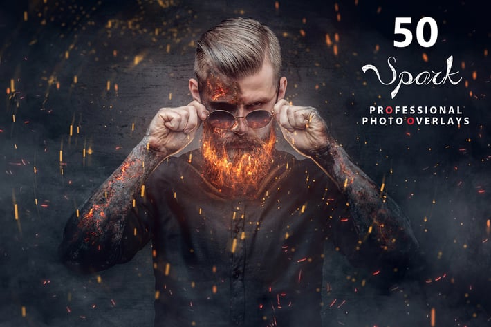 50 Spark Photo Overlays