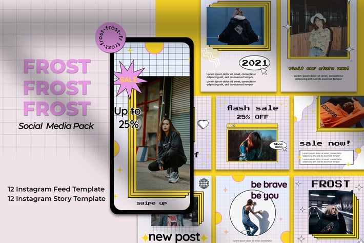  FROST Instagram Template
