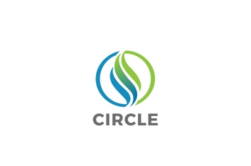 Logo Circle Abstract Wave