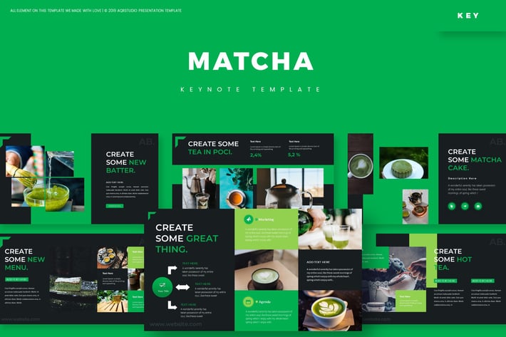 Matcha - Keynote Template