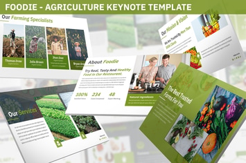 Foodie - Fresh Keynote Template