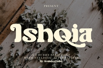 Ishqia - A Chubby Serif