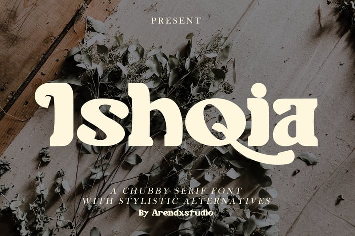 Ishqia - A Chubby Serif