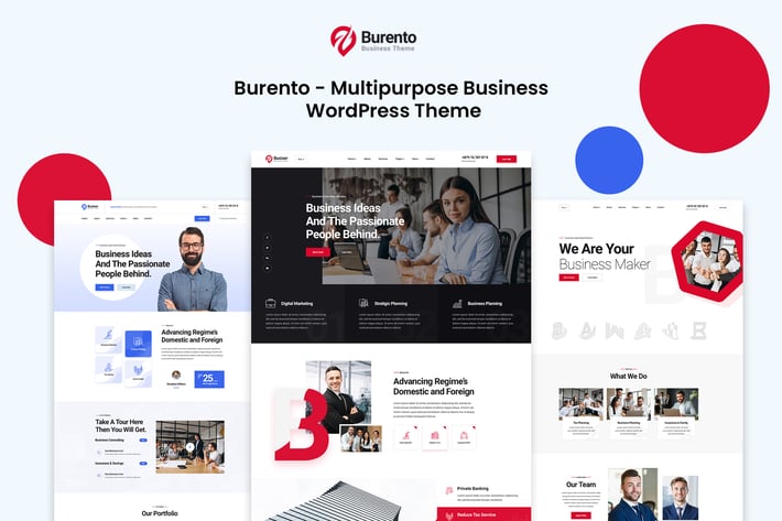 Burento - Multipurpose Business WordPress Theme  