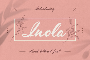 Inola Handlettered Font