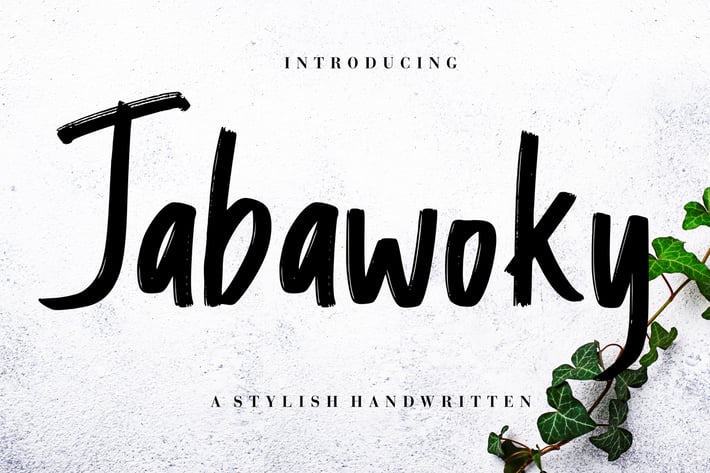 Jabawoky Stylish Business Font