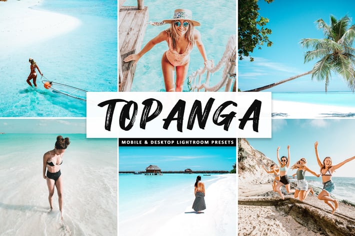 Topanga Mobile & Desktop Lightroom Presets