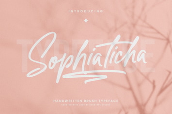 Sophiaticha Handwritten Brush