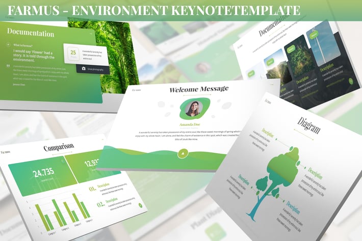 Farmus - Environment Keynote Template