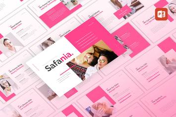 Saffania - Beauty Care PowerPoint Template