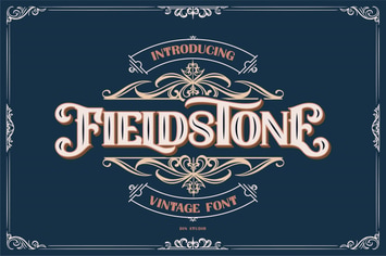 FIELDSTONE - LAYERED FONTS
