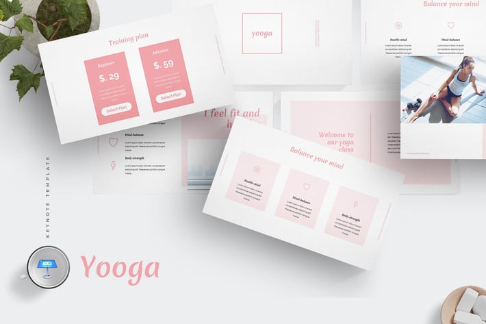 Yooga Keynote Templates