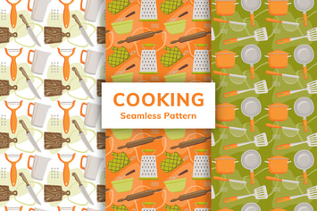 Cooking Seamless Pattern