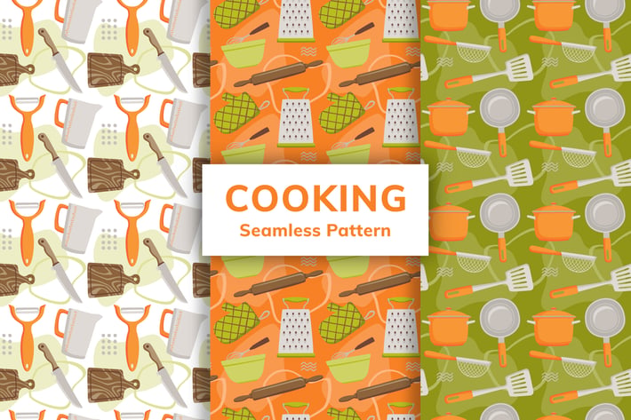Cooking Seamless Pattern