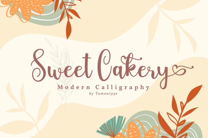 Sweet Cakery Script Font