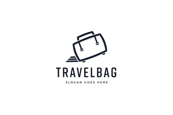 Travel Bag Logo Template