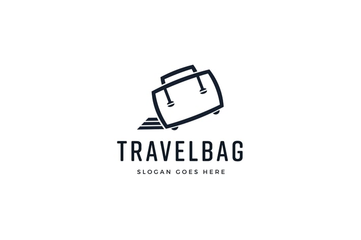 Travel Bag Logo Template