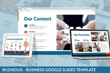 Buznious - Business Google Slides Template