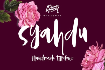Syahdu Font