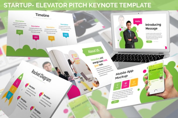 Startup - Elevator Pitch Keynote Template