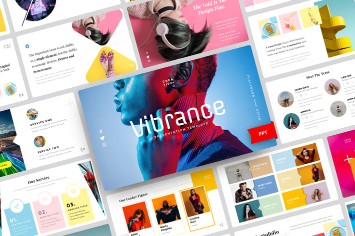 Vibrance-Creative PowerPoint Template