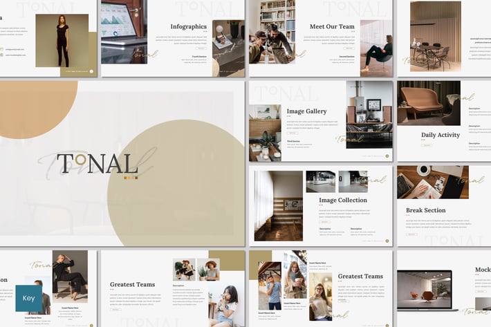 Tonal - Business Keynote Template