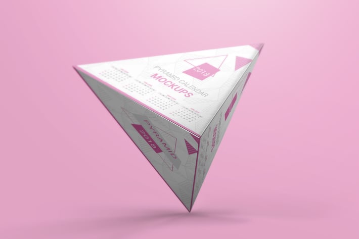Pyramid Calendar Mockups