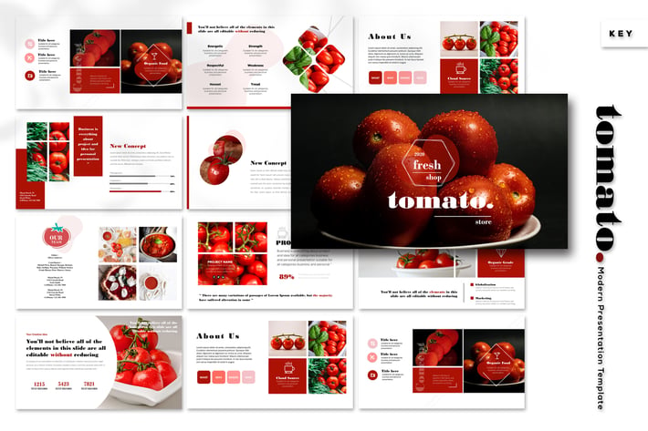 Tomato - Keynote Template