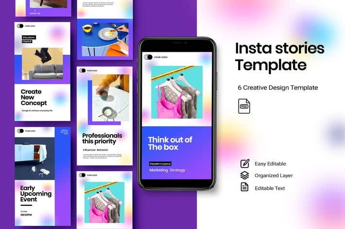 Ruby - Stories Instagram Template
