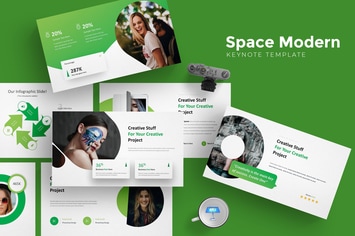 Space Modern - Keynote Template