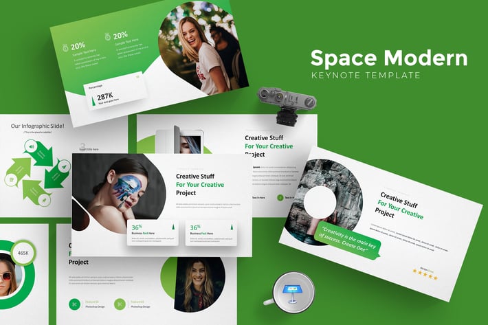 Space Modern - Keynote Template