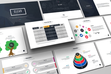 Clear Presentation Template