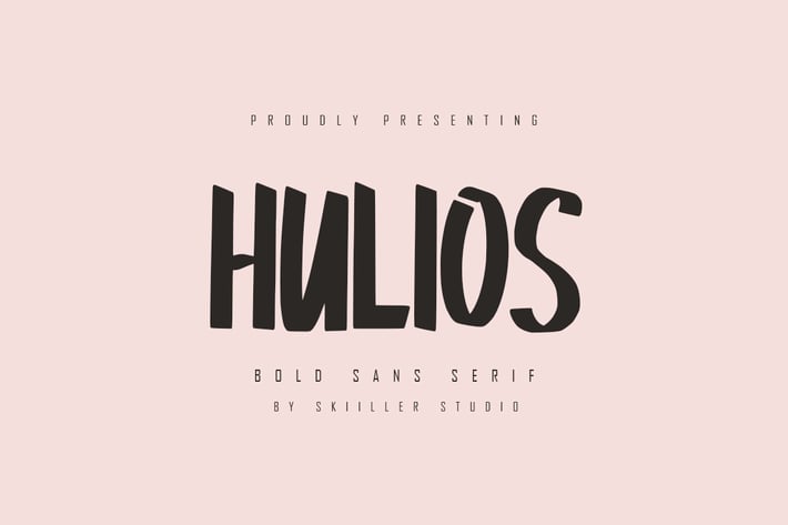 Hulios - Bold Sans Serif Font
