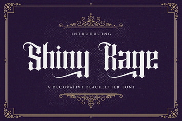 Shiny Kage - Blackletter Font