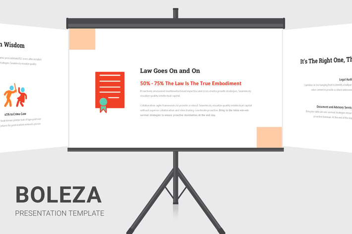 Boleza - Law Enforcement Infographic Powerpoint