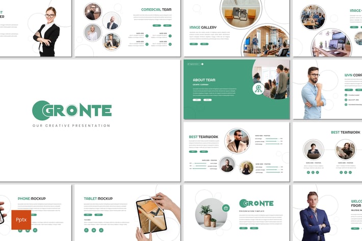 Gronte - Business Powerpoint Template